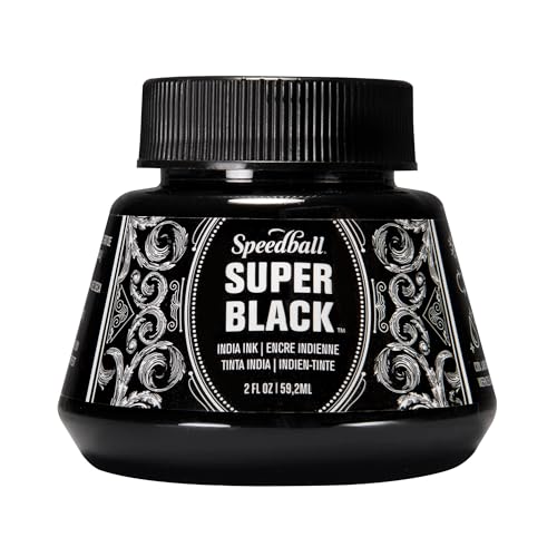 Speedball Super Black India Ink, 2-Ounce