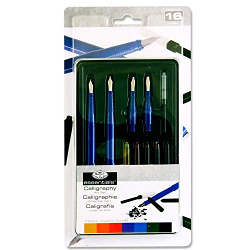 Royal & Langnickel Essentials 16 Piece Calligraphy Art Set, Various