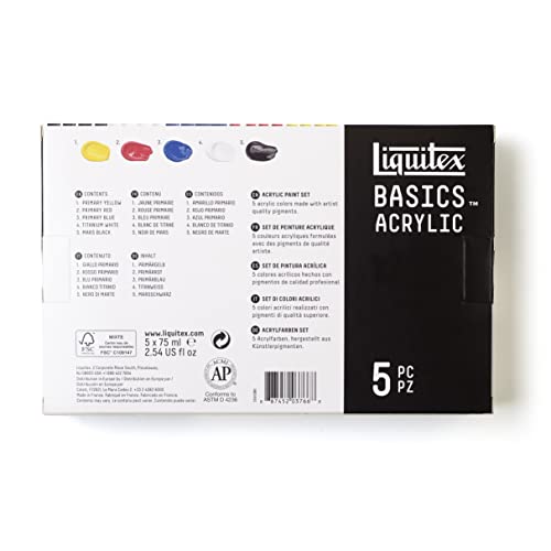 Liquitex BASICS Acrylic Paint Set