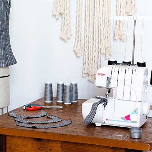 Janome MOD-8933 Serger with Lay-In Threading