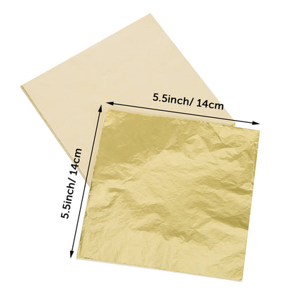 300 Sheets Gold Foil Sheets