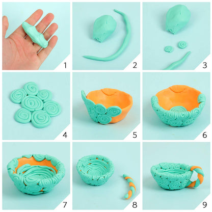 Polymer Clay 50 Colors, Modeling Clay for Kids