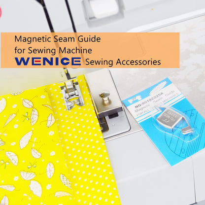 Magnetic Seam Guide for Sewing Machine