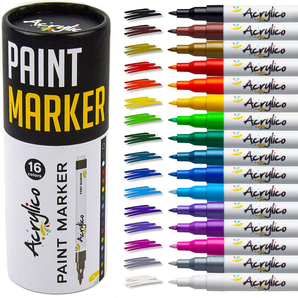  Acrylic Paint Set For Adults And Kids - 24 Pack Of