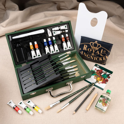 Royal & Langnickel RSET-OIL2000 Regis Oil Color Painting Box Set